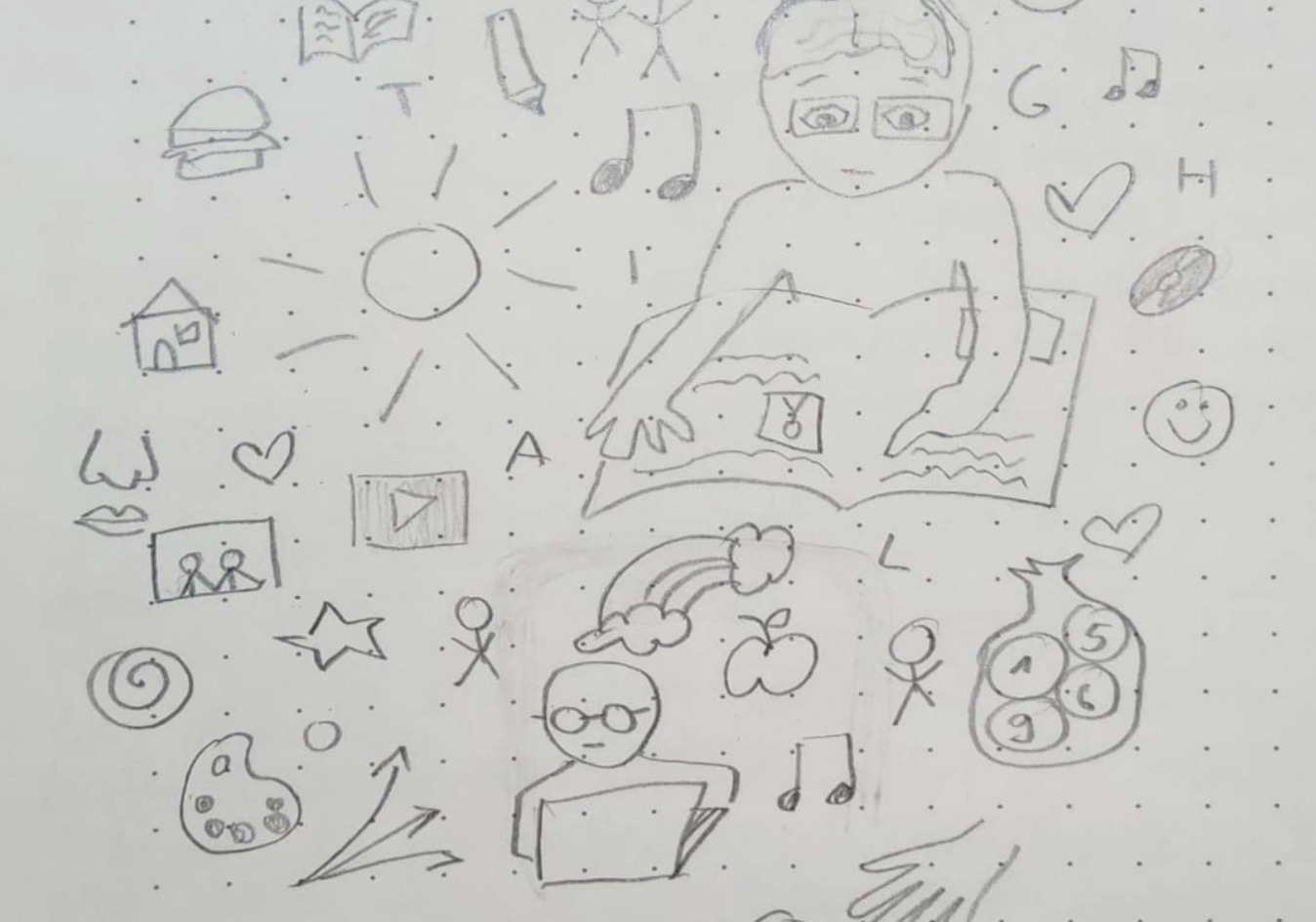 Algorithm sketch background